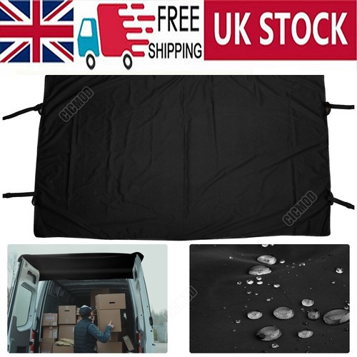 Rear barn door - rear, awning