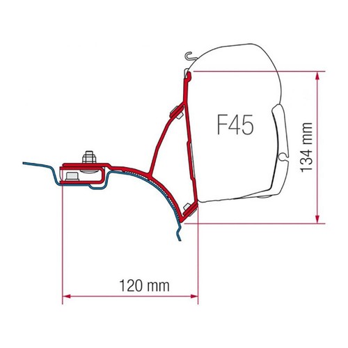 Fiamma f45 t6 - vw,